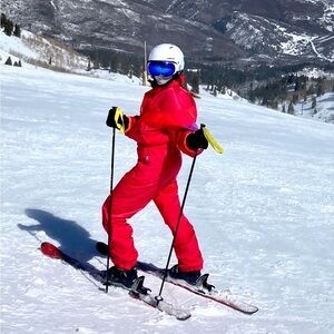 Ellesse Pink Vintage Ski Suit